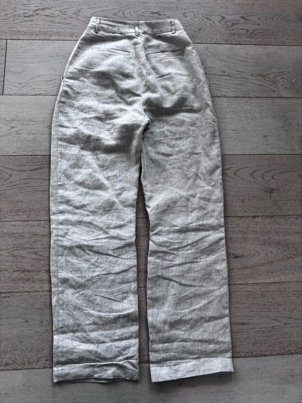 Reformation Mason Linen Pant 2P oatmeal